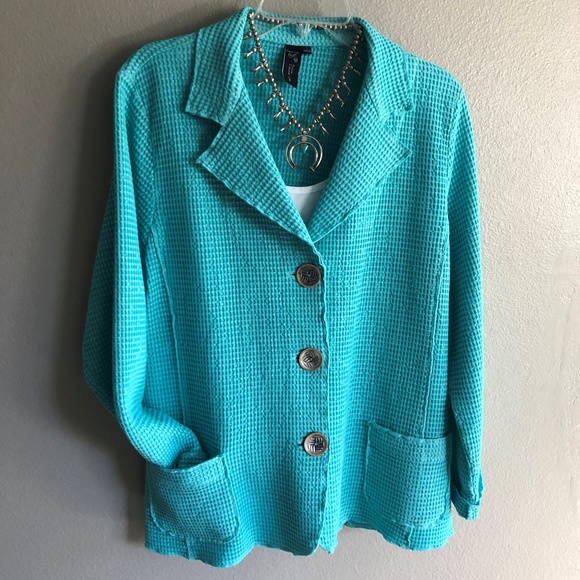 Focus Jackets & Blazers - Women's Large Focus Casual Life cotton jacket